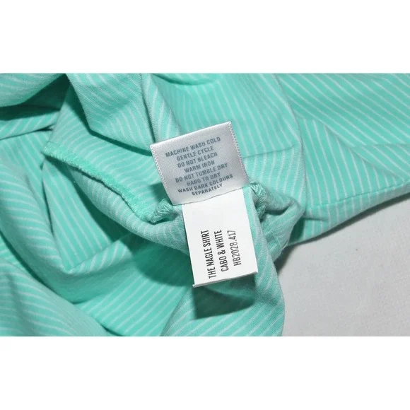 Holderness & Bourne Tailored Fit The Nagle Mens Polo Cabo White Shirt Size Large